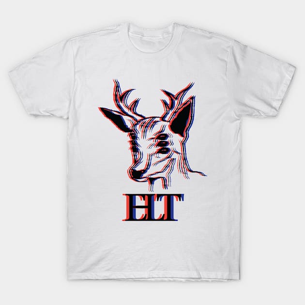 3-Deer T-Shirt by ELTClothing